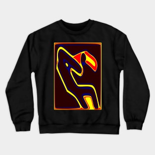 Bird-Man. Fantasy Creature Crewneck Sweatshirt